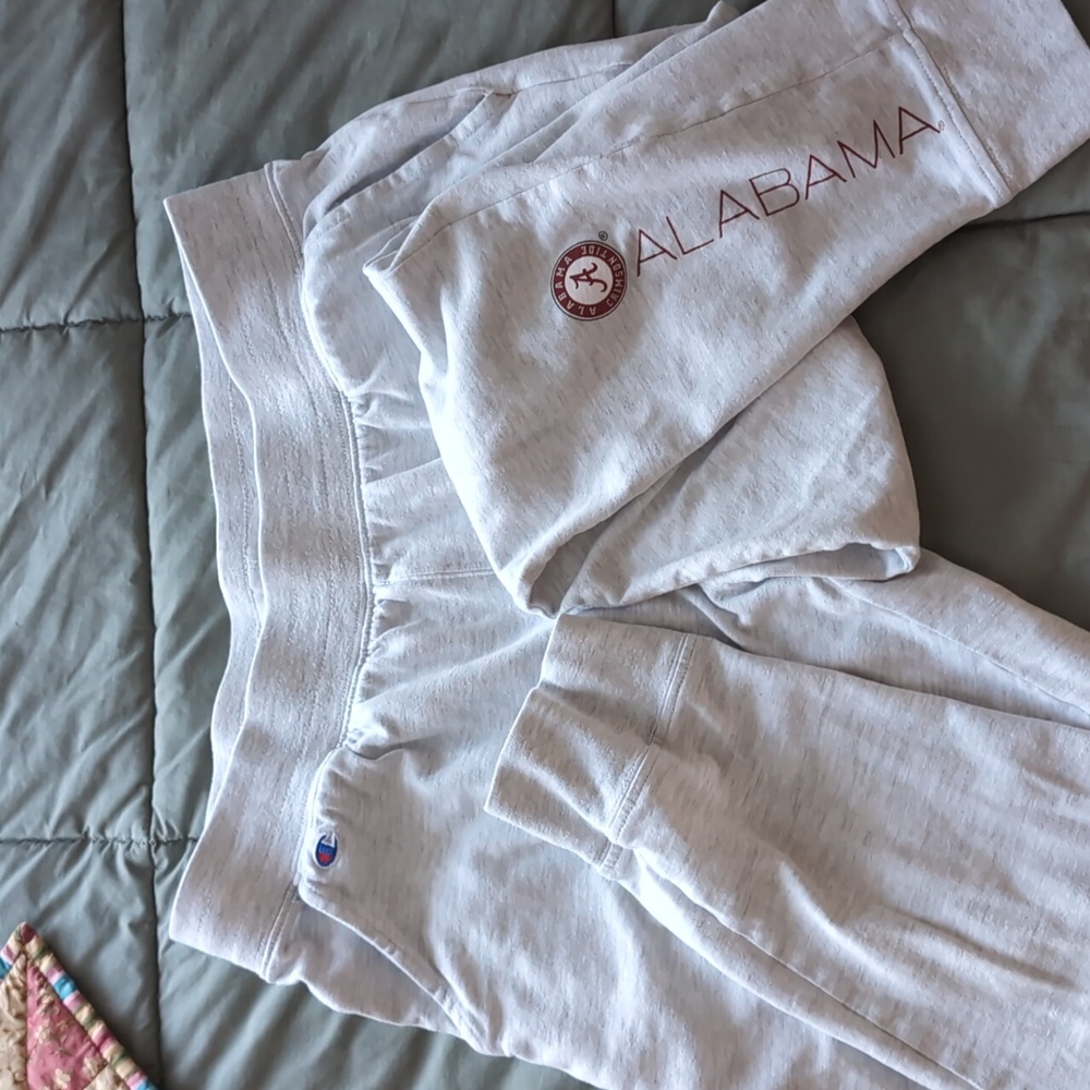 Champion Sweatpants Size M Alabama Logo Crimson Tide Football